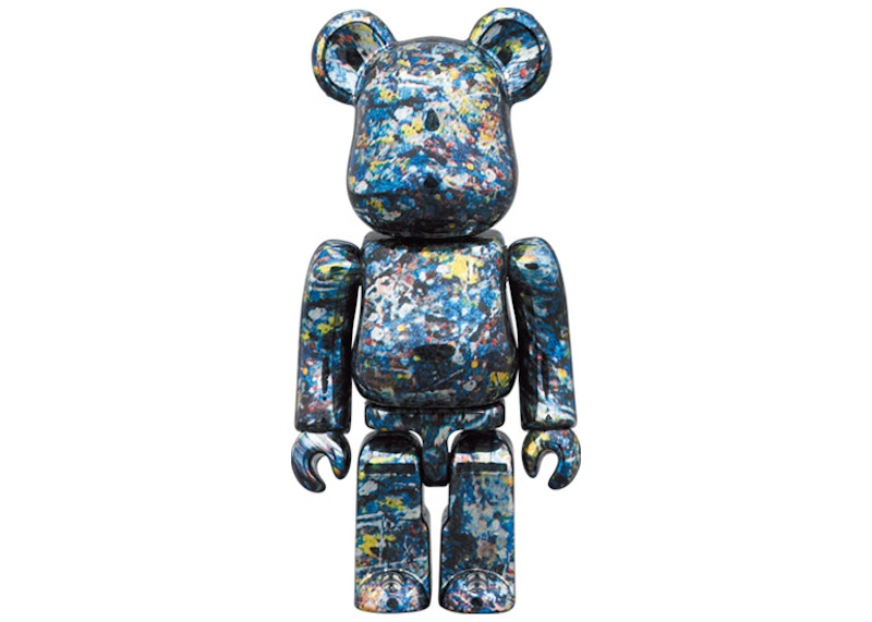 Order Bearbrick x 杰克逊·波洛克工作室 100% & 400% 套装 '镀铬'