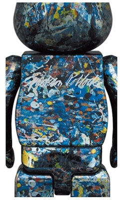 Bearbrick x 杰克逊·波洛克工作室 100% & 400% 套装 '镀铬' Lookbook Bearbrick x 杰克逊·波洛克工作室 100% & 400% 套装 '镀铬'