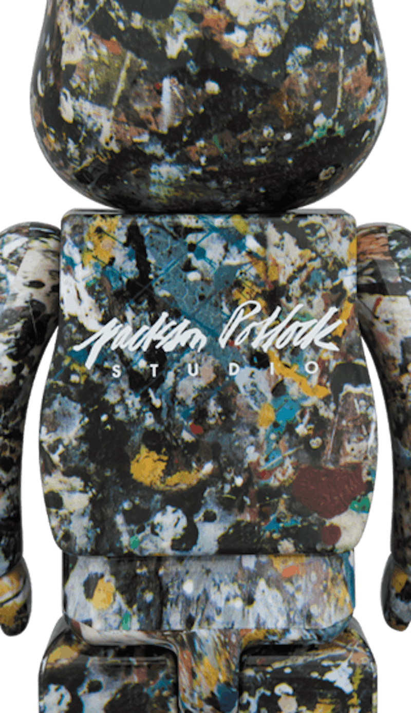 Lookbook Bearbrick x Jackson Pollock Studio Ver2.0 100% y 400% Set 'Multicolor'