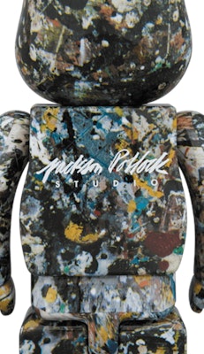 Bearbrick x Jackson Pollock Studio Ver2.0 100% y 400% Set 'Multicolor' Lookbook Bearbrick x Jackson Pollock Studio Ver2.0 100% y 400% Set 'Multicolor'