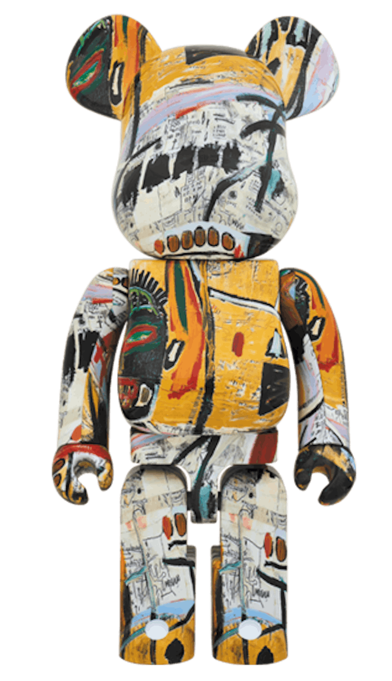 Bearbrick x Jean-Michel Basquiat #1 1000% 'Yellow'