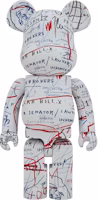 Buy Bearbrick x Jean-Michel Basquiat #2 1000% 'White'