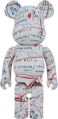 Bearbrick x Jean-Michel Basquiat #2 1000% 'Blanco' Buy Bearbrick x Jean-Michel Basquiat #2 1000% 'Blanco'