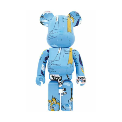 Bearbrick Jean-Michel Basquiat #4 1000% Blue