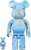 Bearbrick x Jean-Michel Basquiat #4 100% & 400% Set 'Blue'