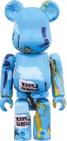 Bearbrick x 尚-米歇尔·巴斯奎特 #4 100% & 400% 套装 '蓝色' Order Bearbrick x 尚-米歇尔·巴斯奎特 #4 100% & 400% 套装 '蓝色'