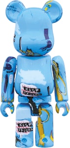 Bearbrick x Jean-Michel Basquiat #4 100% & 400% Set 'Biru' Order Bearbrick x Jean-Michel Basquiat #4 100% & 400% Set 'Biru'
