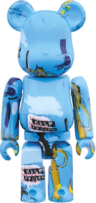 Bearbrick x Jean-Michel Basquiat #4 100% & 400% Set 'Blue' Order Bearbrick x Jean-Michel Basquiat #4 100% & 400% Set 'Blue'