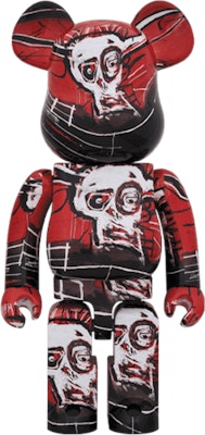 Bearbrick x Jean-Michel Basquiat #5 1000% 'Merah' Buy Bearbrick x Jean-Michel Basquiat #5 1000% 'Merah'