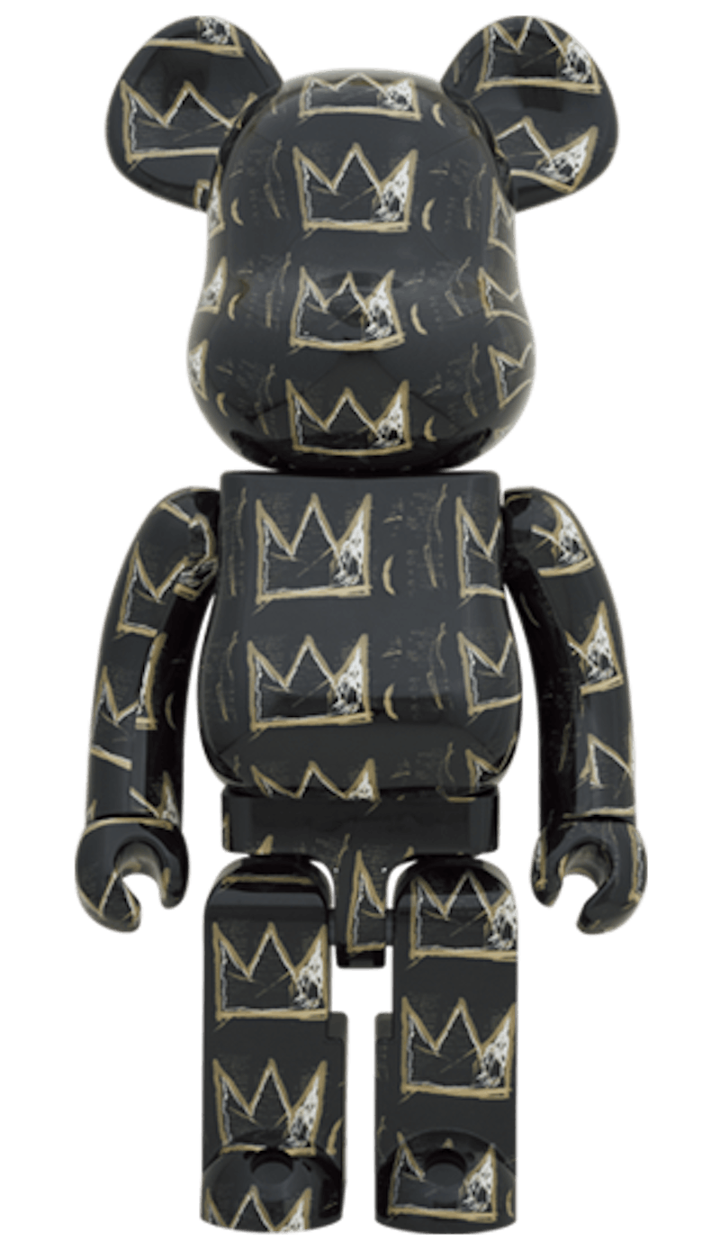 Bearbrick x Jean-Michel Basquiat #8 1000% 'Black'