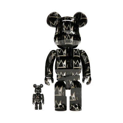 Bearbrick Jean-Michel Basquiat #8 100% & 400% Set