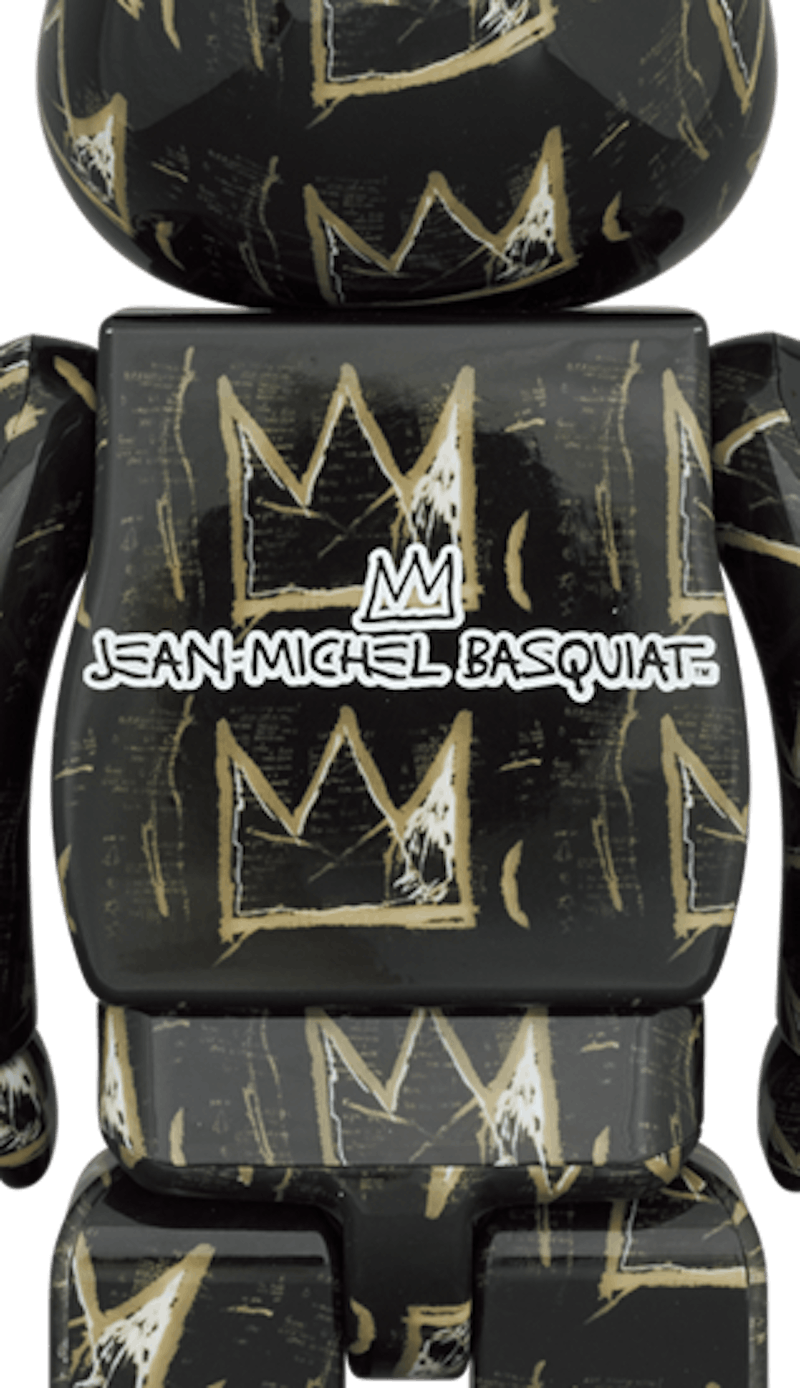 Order ベアブリック x バスキア #8 100%&400% セット (ブラック)
