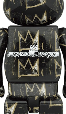 Bearbrick x Jean-Michel Basquiat #8 100% & 400% Set 'Black' Order Bearbrick x Jean-Michel Basquiat #8 100% & 400% Set 'Black'