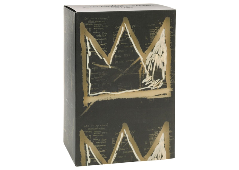 Lookbook ベアブリック x バスキア #8 100%&400% セット (ブラック)
