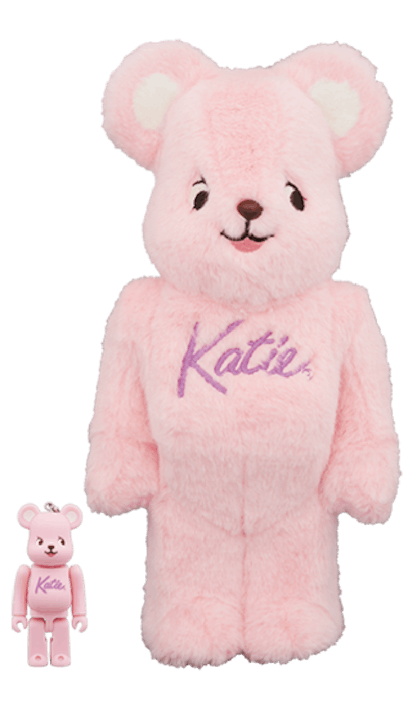 Bearbrick x Katie 100% & 400% Set 'Pink'