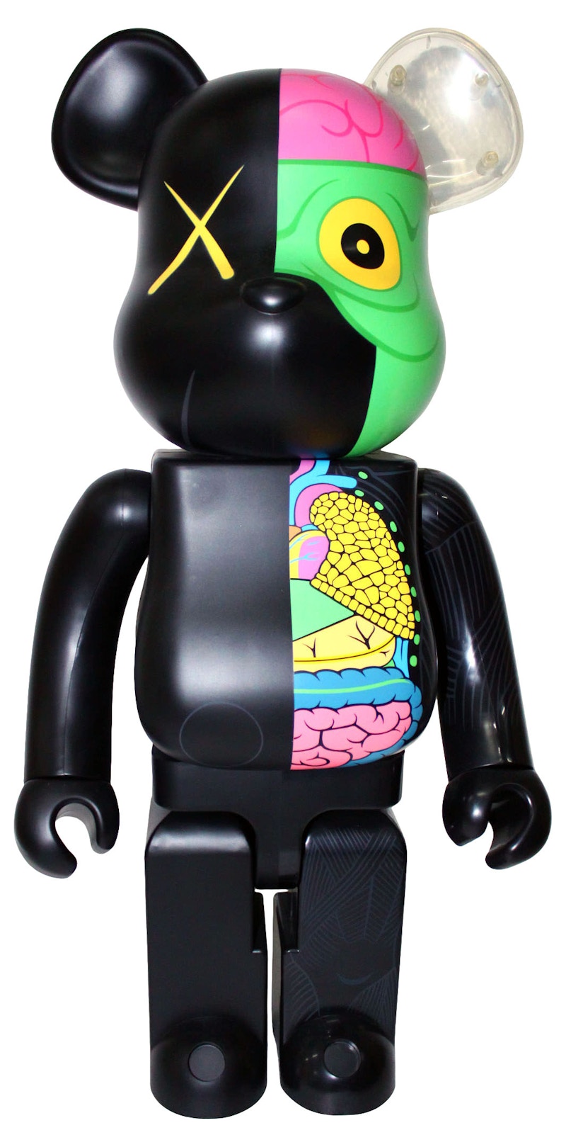 Bearbrick x KAWS Dissected 1000% Black