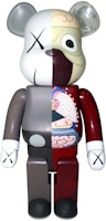 Bearbrick x KAWS Dissected 1000% Brown Bearbrick x KAWS Dissected 1000% Brown