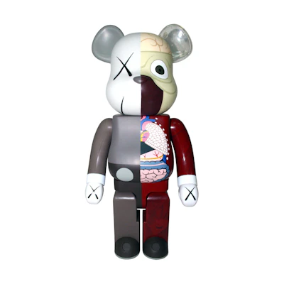 Bearbrick KAWS Dissected 1000% Brown