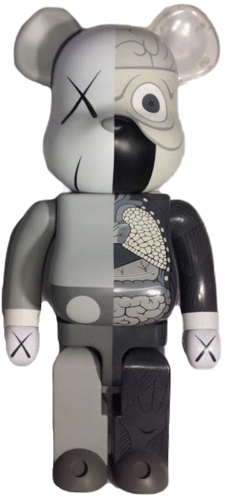 bearbrick-x-kaws-dissected-1000-grey