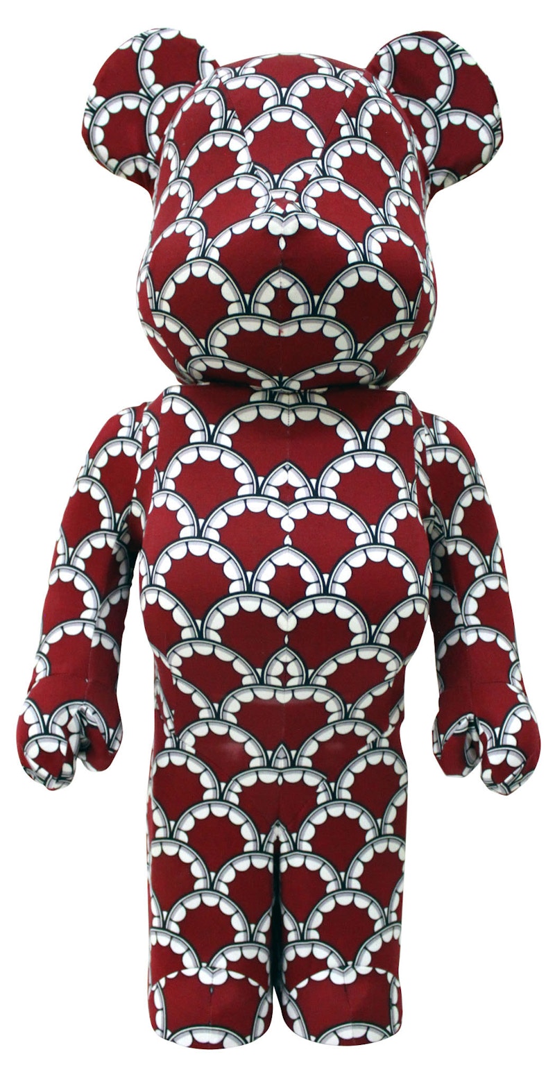 Bearbrick x KAWS Originalfake 6th Anniversary 1000% Red