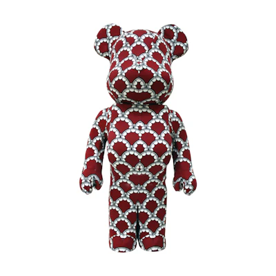 Bearbrick KAWS Originalfake 6th Anniversary 1000% Red