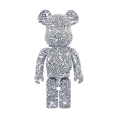 Bearbrick Keith Haring #4 1000% White