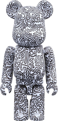 Bearbrick x Keith Haring #4 100% & 400% Set 'White' Order Bearbrick x Keith Haring #4 100% & 400% Set 'White'