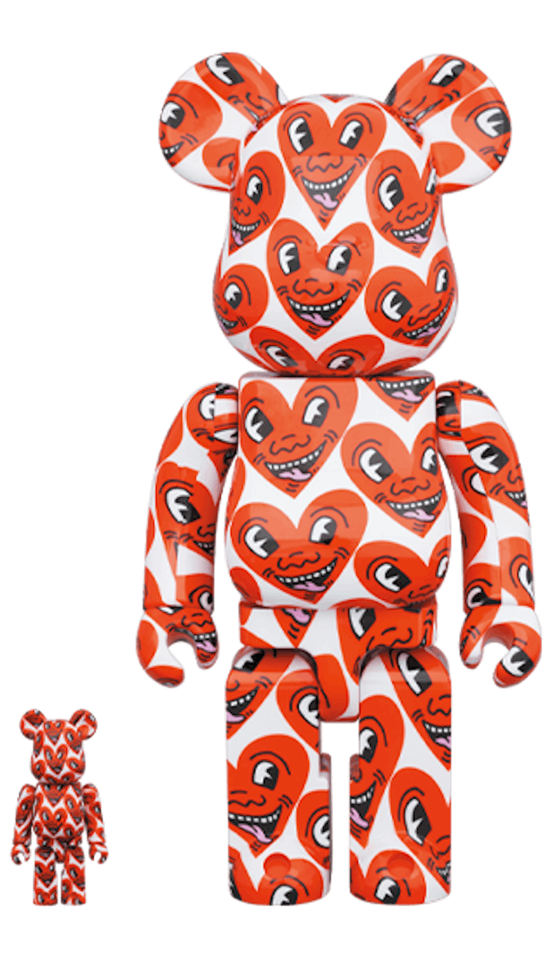 Buy Bearbrick x 基思·哈林 #6 100% & 400% 套装