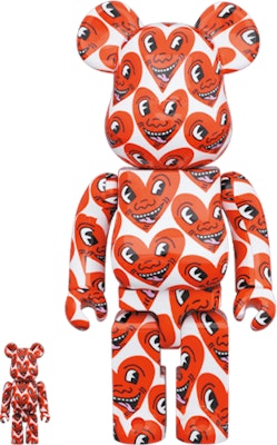 Bearbrick x Keith Haring #6 100% & 400% Set Buy Bearbrick x Keith Haring #6 100% & 400% Set