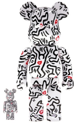 Bearbrick x Keith Haring #8 100% & 400% Set Buy Bearbrick x Keith Haring #8 100% & 400% Set