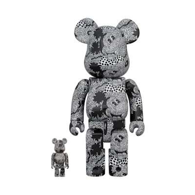 Bearbrick Keith Haring Disney Mickey Mouse 100% & 400% Set