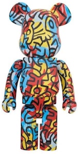 Bearbrick x Keith Haring x MEDICOM DesignerCon Ekslusif 1000% Multi Buy Bearbrick x Keith Haring x MEDICOM DesignerCon Ekslusif 1000% Multi