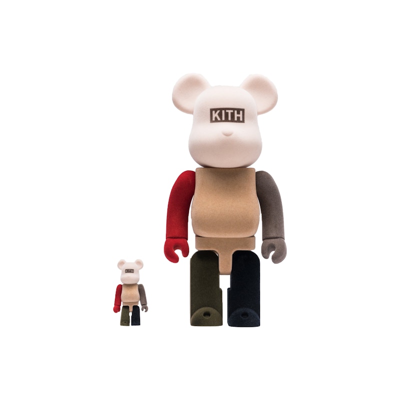 Bearbrick x KITH 100% & 400% Set 'Multi'