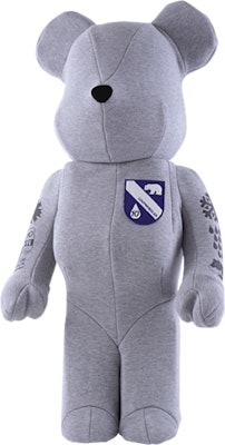 Bearbrick x Loopwheeler 1000% 'Kelabu' Buy Bearbrick x Loopwheeler 1000% 'Kelabu'