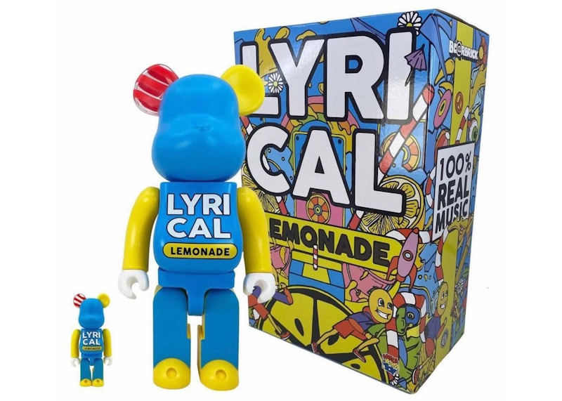 Order Bearbrick x Lyrical Lemonade 100% & 400% Set (Exclusivo DesignerCon).