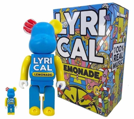 Bearbrick x Lyrical Lemonade 100% & 400% Set (Edisi Eksklusif DesignerCon) Order Bearbrick x Lyrical Lemonade 100% & 400% Set (Edisi Eksklusif DesignerCon)