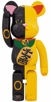 Bearbrick x Maneki Neko 1000% 'Black Yellow' Buy Bearbrick x Maneki Neko 1000% 'Black Yellow'