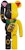 Bearbrick x Maneki Neko 1000% 'Black Yellow'