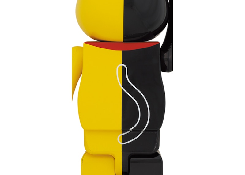 Order Bearbrick x Maneki Neko 1000% 'Hitam Kuning'