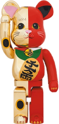 Bearbrick x Maneki Neko 1000% 'Gold Red' Buy Bearbrick x Maneki Neko 1000% 'Gold Red'
