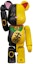 Order Bearbrick x Maneki Neko 100% & 400% Set 'Black Yellow'
