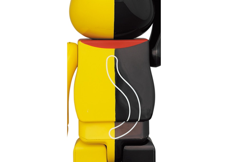 Lookbook Bearbrick x 招財貓 100% & 400% 套裝『黑黃』