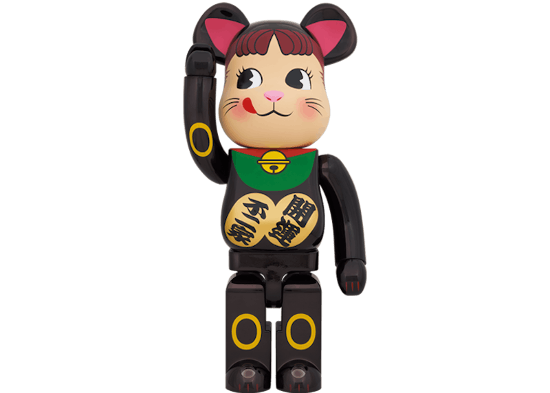 Buy Bearbrick x 招財貓 Peko-chan 1000% 黑色