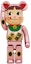 Buy Bearbrick x Maneki Neko Peko-chan 1000% Emas Peach Plated