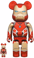 Bearbrick x Marvel 100% & 400% Set 'Iron Man Mark 85' Bearbrick x Marvel 100% & 400% Set 'Iron Man Mark 85'