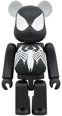 Bearbrick x Marvel Spider-Man Black Costume 100% & 400% Set Order Bearbrick x Marvel Spider-Man Black Costume 100% & 400% Set