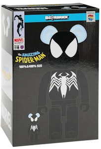 Set Bearbrick x Marvel Spider-Man Kostum Hitam 100% & 400% Shop Set Bearbrick x Marvel Spider-Man Kostum Hitam 100% & 400%