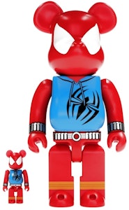 Bearbrick x Marvel Spider-Man Scarlet Spider 100% & 400% Set Buy Bearbrick x Marvel Spider-Man Scarlet Spider 100% & 400% Set