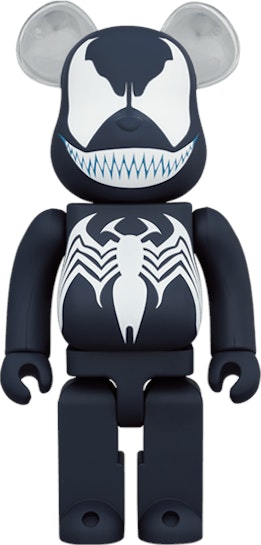 bearbrick-x-marvel-venom-the-amazing-spider-man-1000