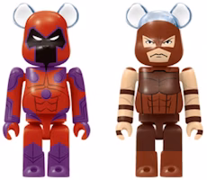 Bearbrick x Marvel X-Men Happy Lottery Magneto & Juggernaut 2 Pack 100% Bearbrick x Marvel X-Men Happy Lottery Magneto & Juggernaut 2 Pack 100%